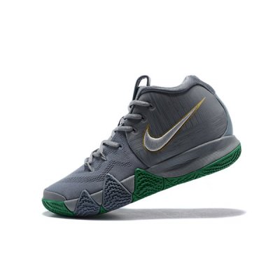 Nike Erkek Kyrie 4 Gümüş / Metal Altın Basketbol Ayakkabısı Türkiye - SXJ9SUNE